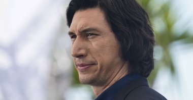 Adam Driver poses for photographers at the photocall for the film "Annette" at the 74th international film festival, Cannes, southern France, July 6, 2021. (AP Photo, File)
