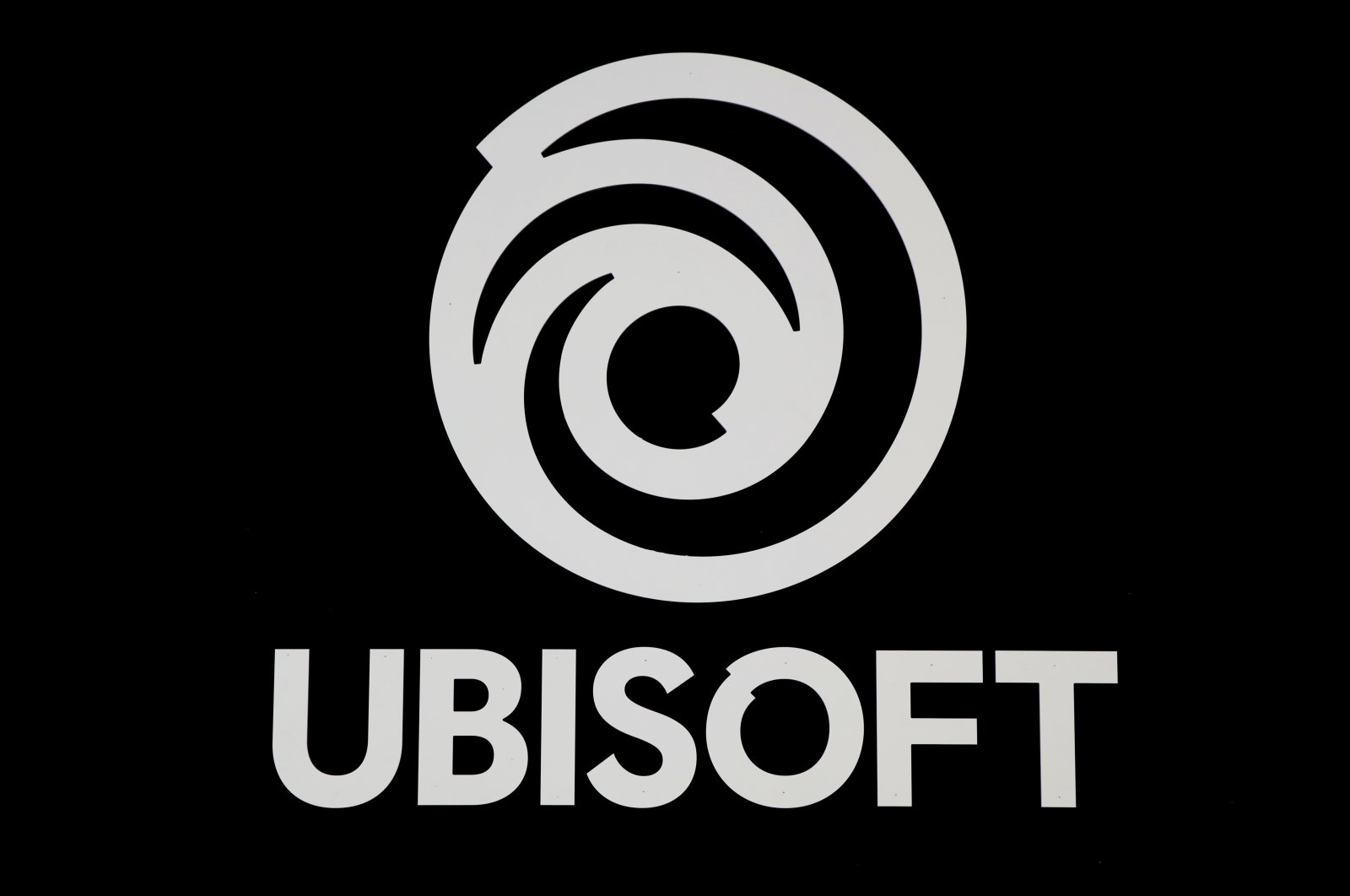 The UbiSoft logo in Paris, France, Oct. 29, 2019. (Reuters Photo)