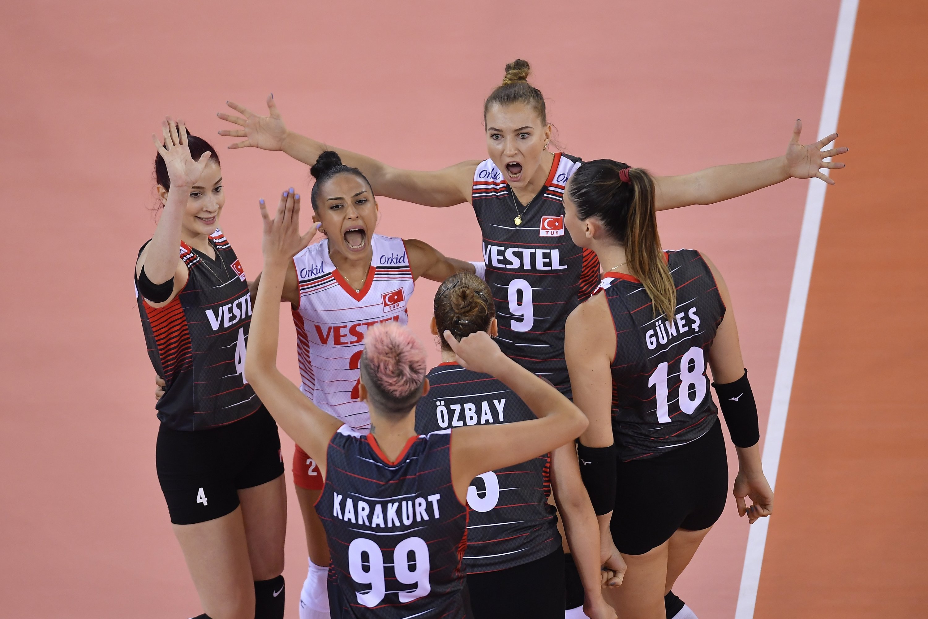 Turkey Women’s Volleyball Team Beats Romania Faces Ukraine Next Daily Sabah