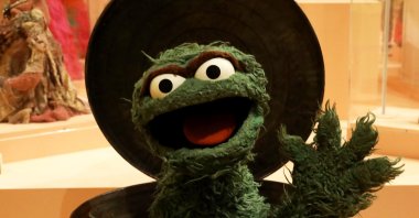 No puppet exhibition would be complete without Oscar the Grouch: The Jim Henson puppet created for Sesame Street is among those at the Puppets of New York show at The Museum of City of New York, New York, U.S. (DPA Photo)