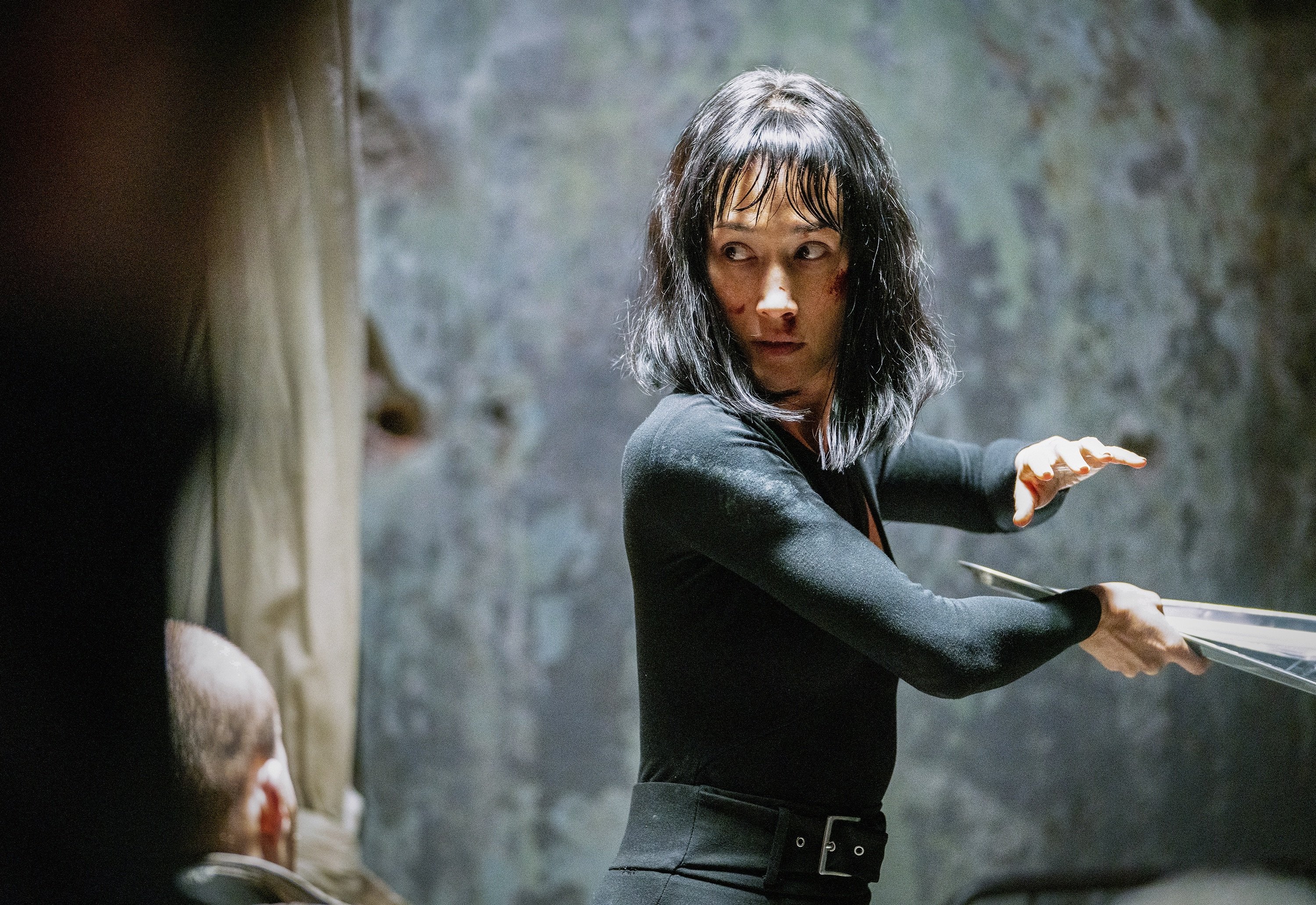 Maggie Q, in a scene from the film “The Protege.” (Lionsgate via AP)
