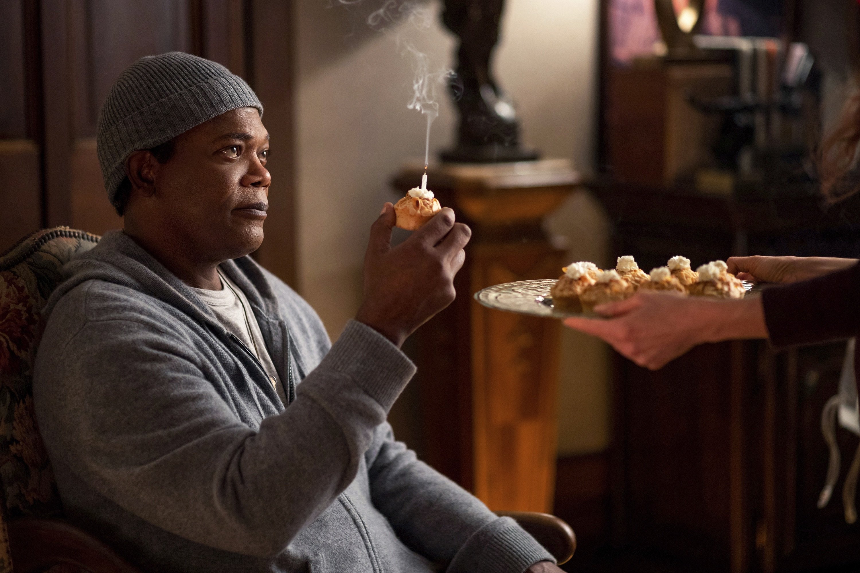 Samuel L. Jackson, in a scene from the film “The Protege.” (Lionsgate via AP)