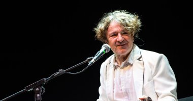 Goran Bregovic and The Wedding & Funeral Band perform at the Polla Folk Fest, Polla, Italy, June 16, 2019. (Getty Images)