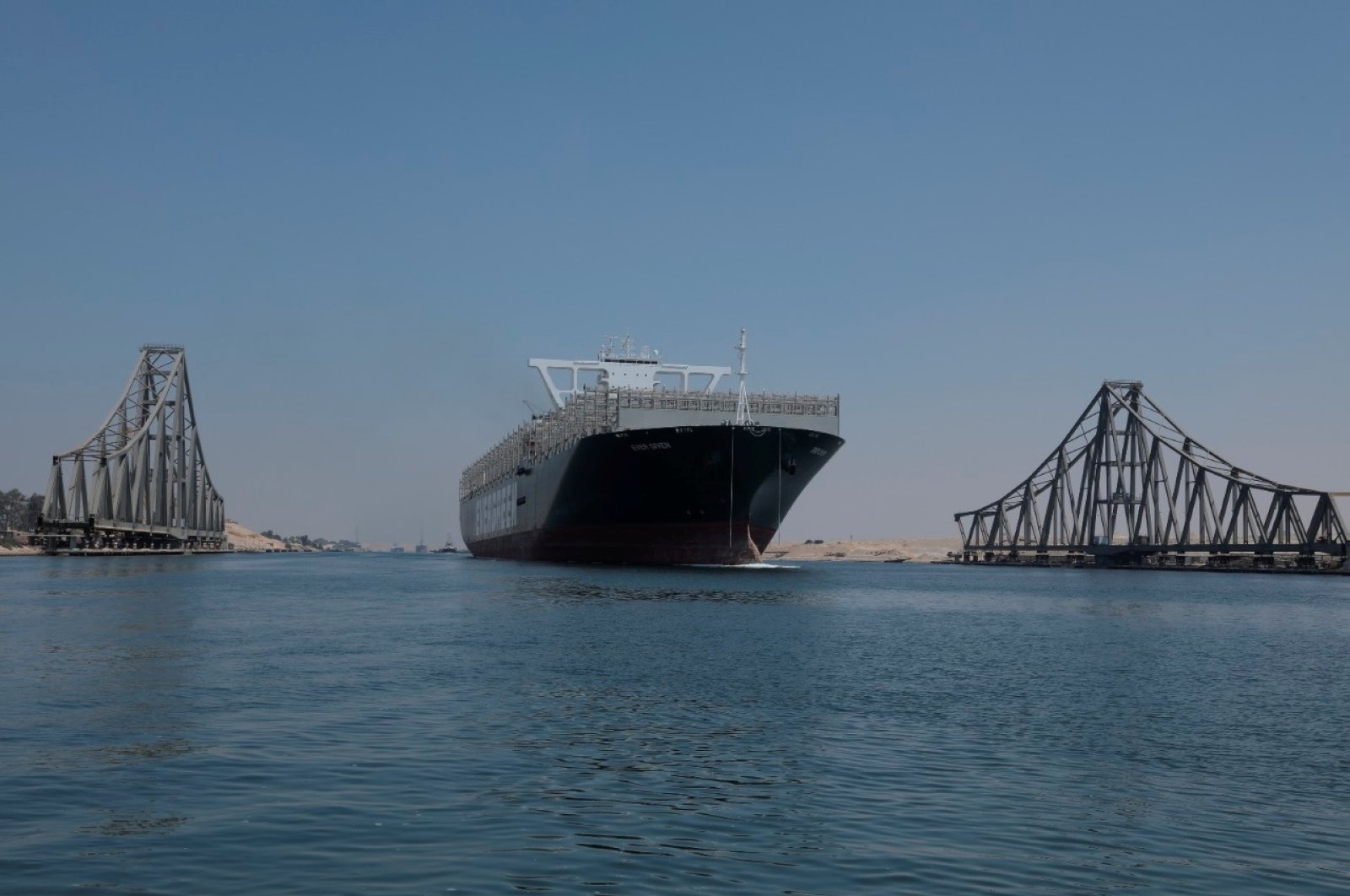 Megaship Ever Given That Caused Suez Canal Blockage Heads Home Daily Sabah
