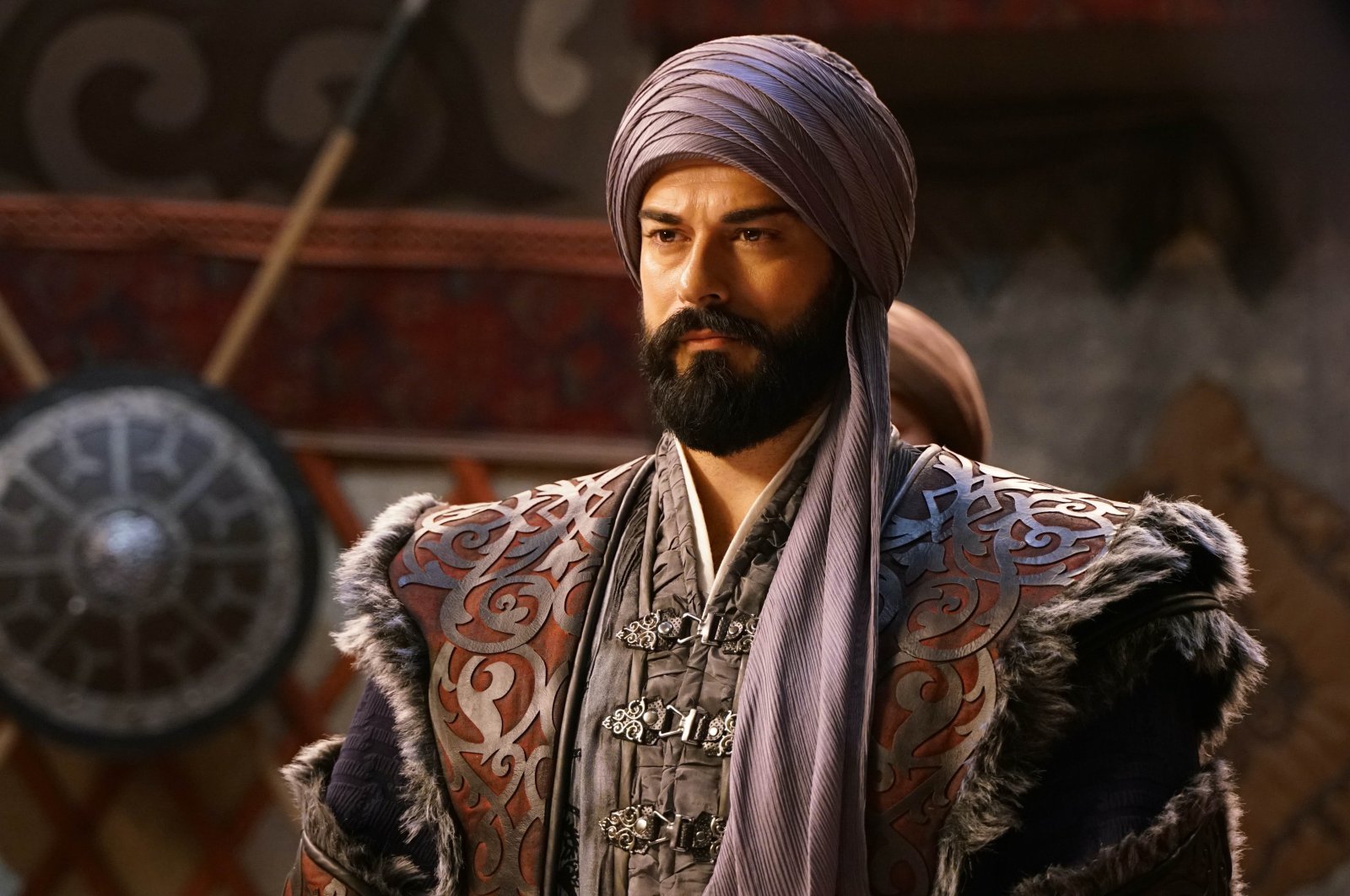 Burak Özçivit as Osman I in a still shot from "Kuruluş Osman" ("The Ottoman"). 