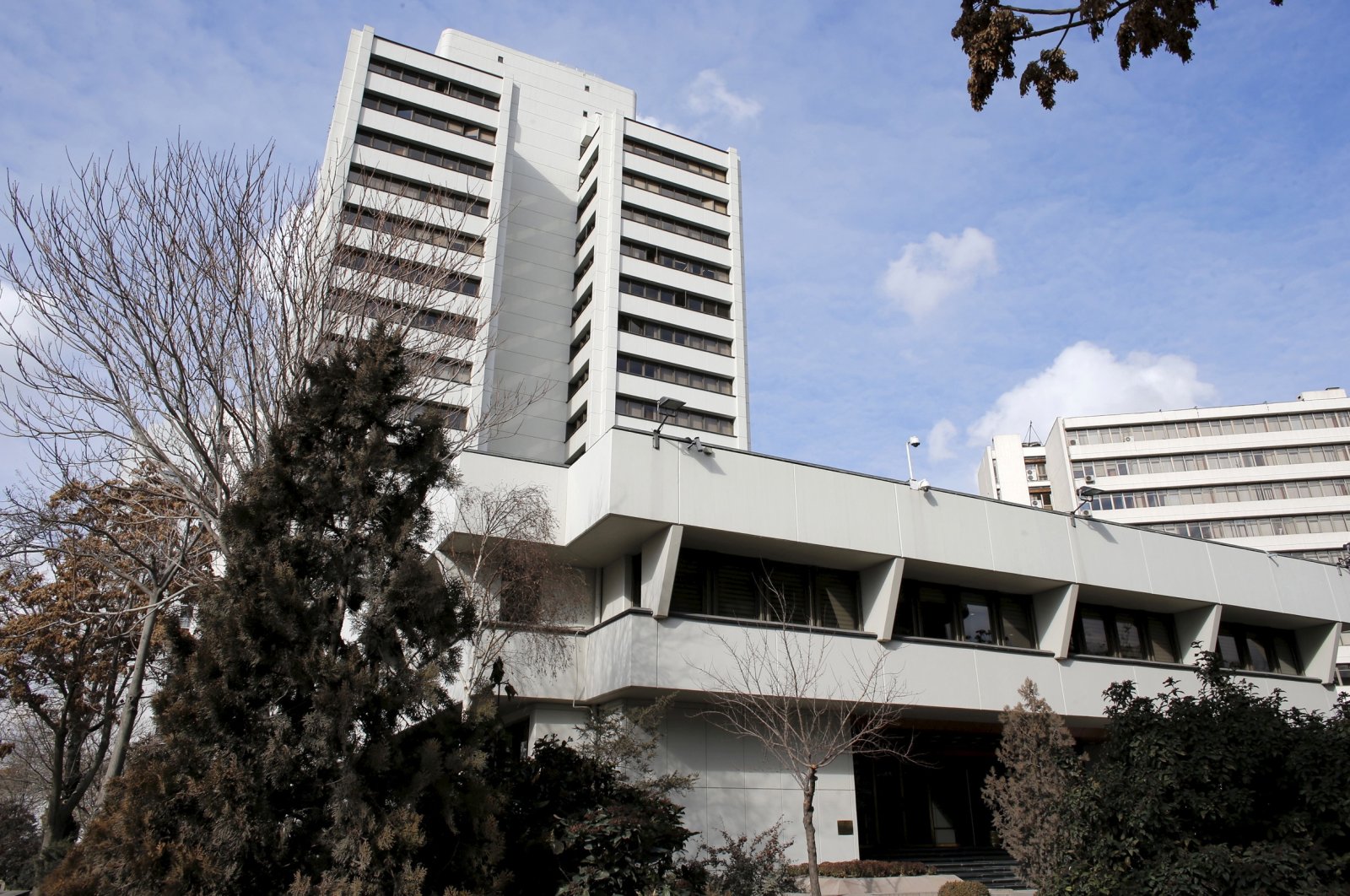 The Central Bank of the Republic of Turkey (CBRT) headquarters is seen in Ankara, Turkey, Jan. 24, 2014. (Reuters Photo)