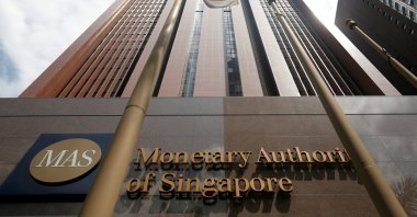 A view of the Monetary Authority of Singapore's headquarters in Singapore, June 28, 2017. (Reuters Photo)