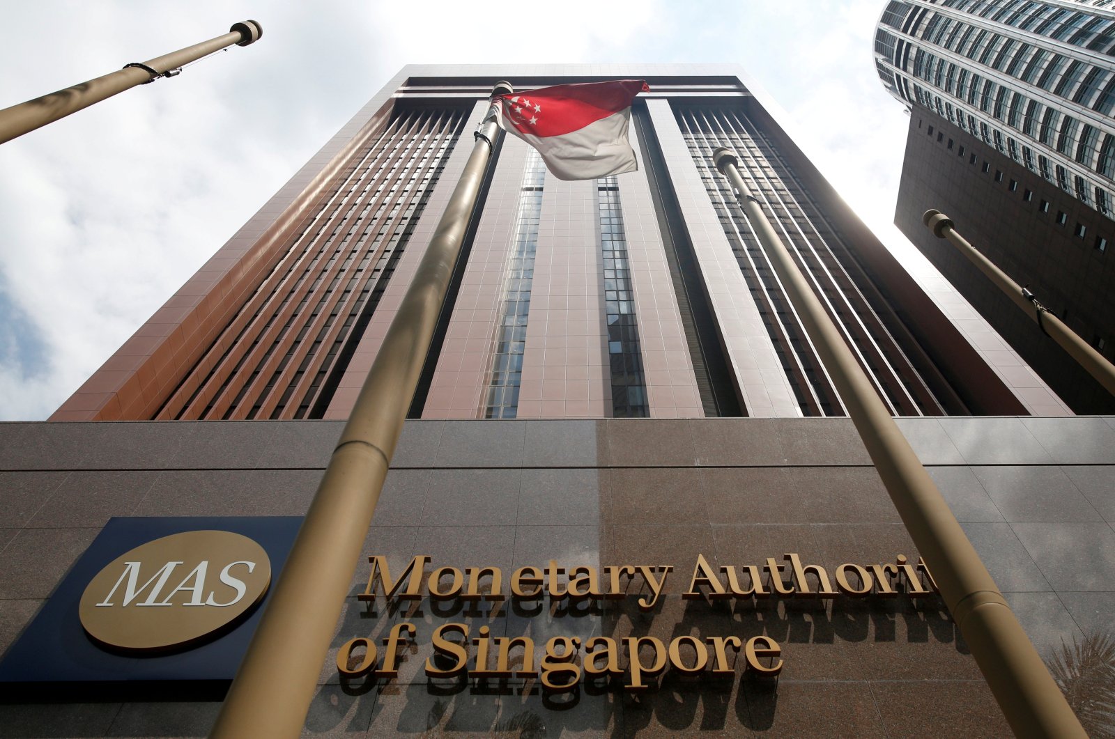 A view of the Monetary Authority of Singapore's headquarters in Singapore, June 28, 2017. (Reuters Photo)