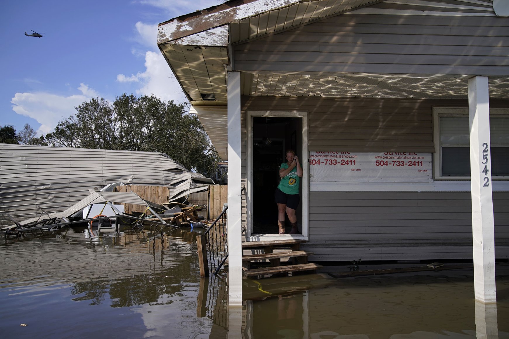 Devastation, power outages in aftermath of Hurricane Ida | Daily Sabah