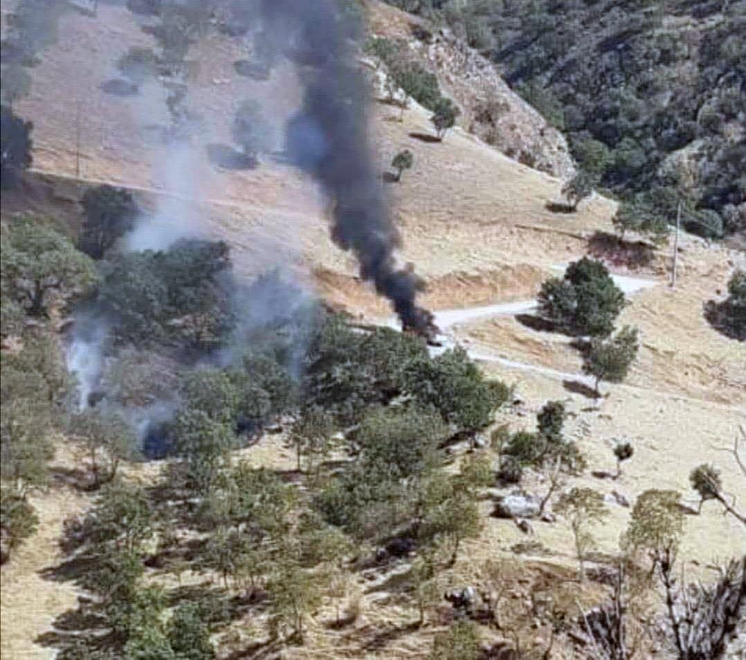 A cross-border counterterrorism operation jointly conducted by Turkish security forces and the National Intelligence Organization (MIT) killed three senior PKK terrorists in northern Iraq, Sept. 3, 2021. (AA Photo)