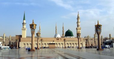 Al-Masjid al-Nabawi, often called the prophet's mosque, is the second holiest site in Islam in Medina, Saudi Arabia, Feb. 8, 2017. (Shutterstock Photo)