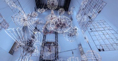 The Museum of Art Pudong (MAP) in Shanghai features items on loan from Tate Britain and works by Joan Miro for its opening exhibitions. (DPA Photo)