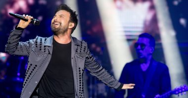 Turkish pop singer Tarkan performs at Afas Live, Amsterdam, Netherlands, November 14, 2019. (Getty Images)