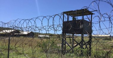 Camp X-Ray is seen at Guantanamo Bay Naval base on March 9, 2016, in Guantanamo Bay, Cuba. (AFP Photo)