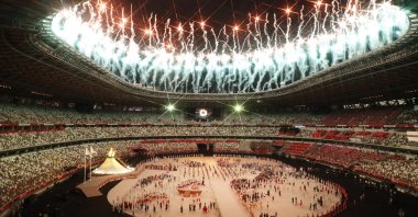 Official opening ceremony of the Olympic Games Tokyo 2020, in Tokyo National Stadium, Japan, July 23, 2021. (Shutterstock Photo)