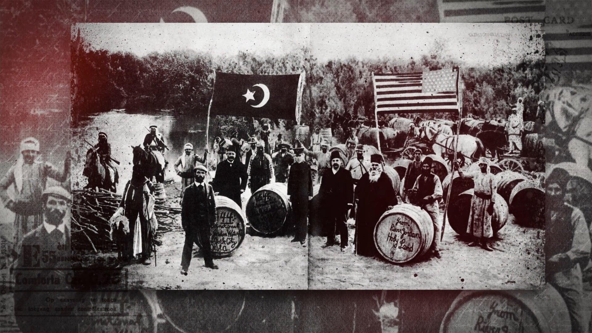 A still shot from “Ottoman America.' (AA Photo) 