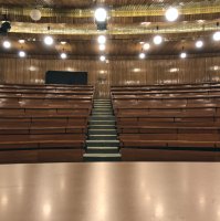 View of an empty amphitheater of a university closed due to pandemic restrictions, in the capital Ankara, Turkey, Feb. 21, 2020. (Shutterstock Photo)