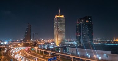 World Trade Centre and Sheikh Zayed Road, Dubai, UAE, Oct. 5, 2017. (Shutterstock Photo)
