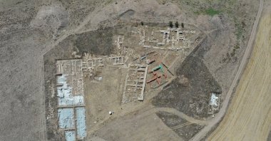 An aerial view from Kayalıpınar, Sivas, central Turkey, Sept. 11, 2021. (AA Photo) 