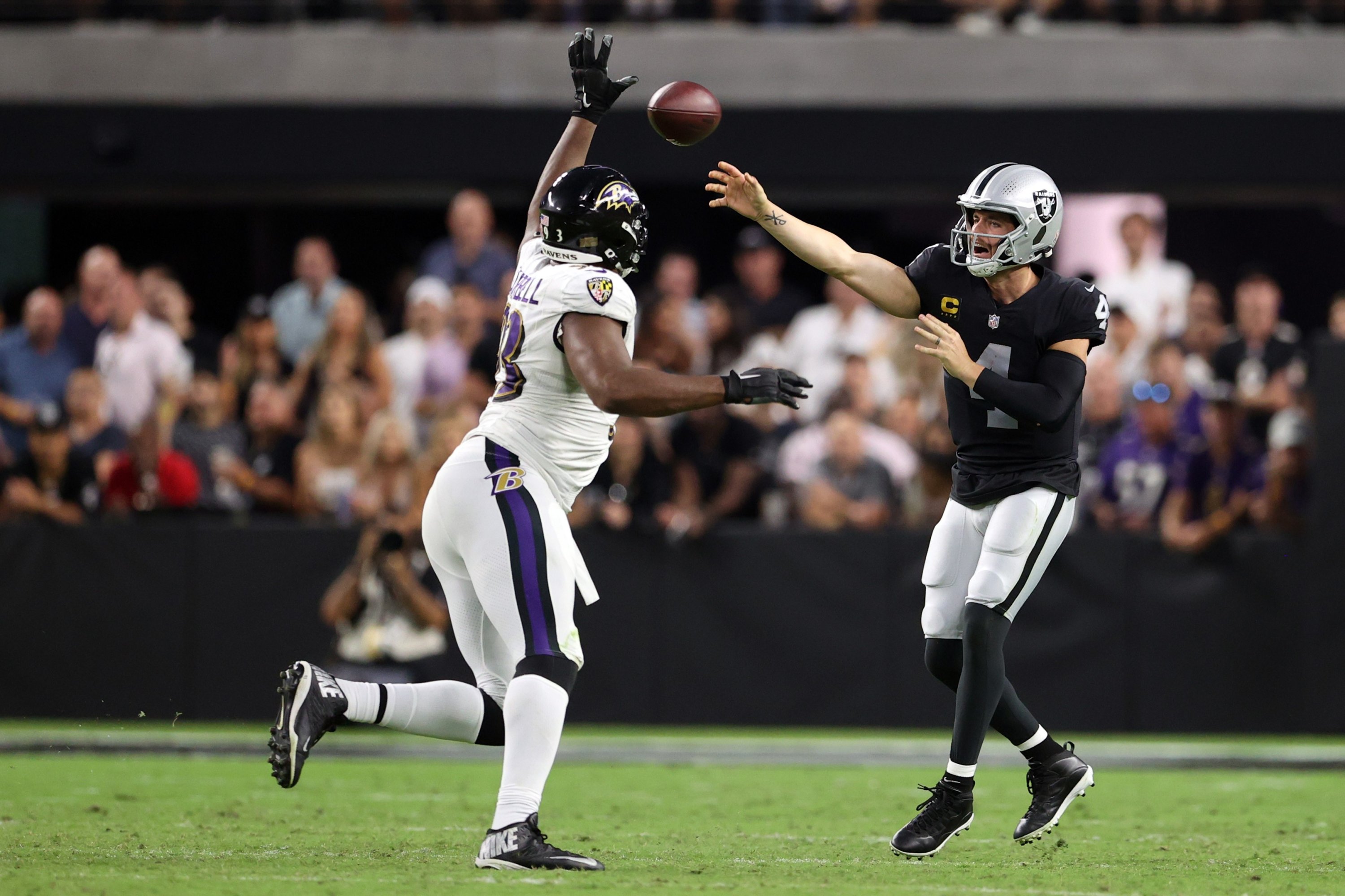 Raiders finally overcome Ravens in overtime to cap NFL week 1