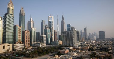 A general view of the Burj Khalifa and the downtown skyline in Dubai, United Arab Emirates, June 12, 2021. (Reuters Photo)