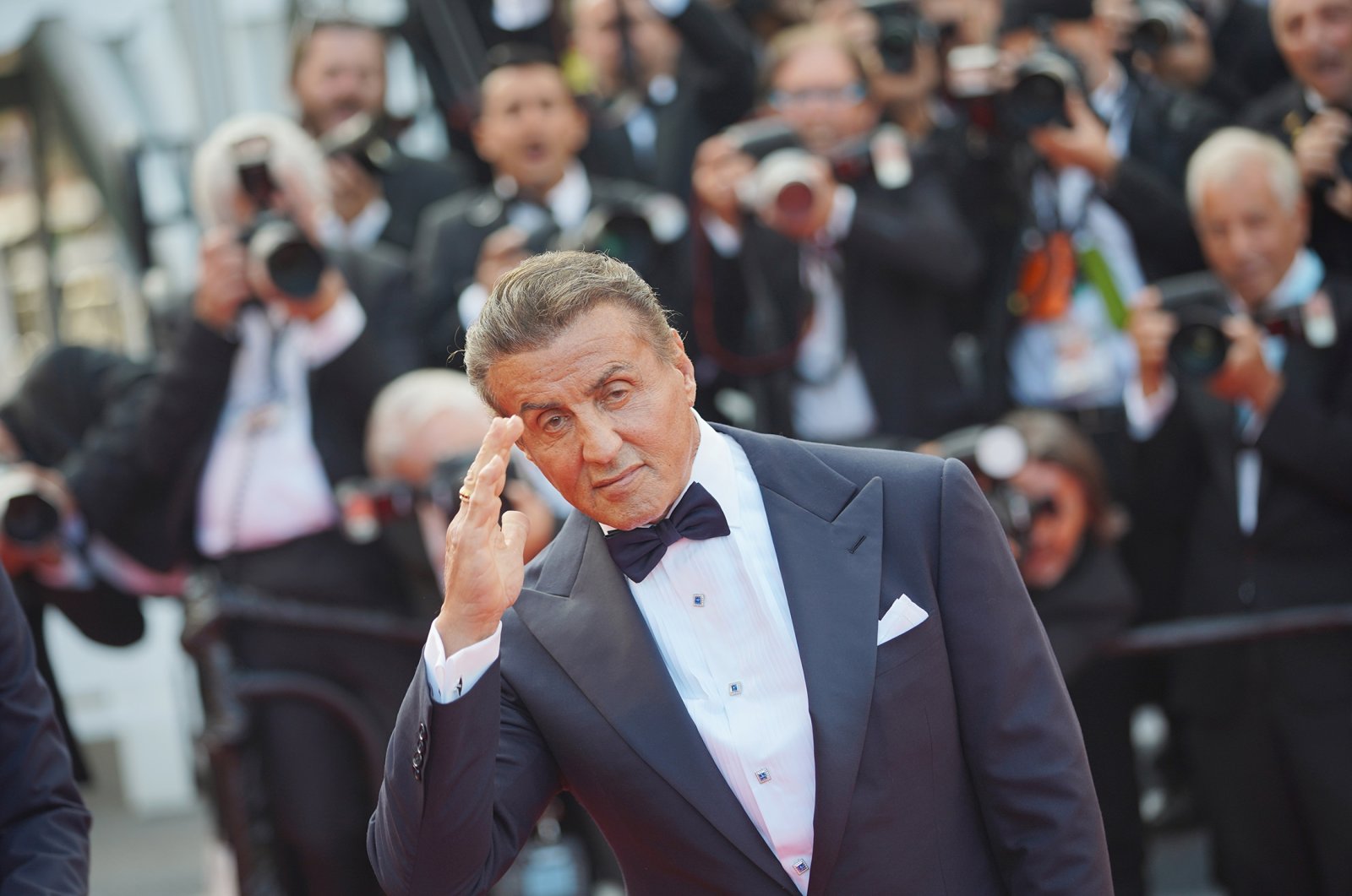 Sylvester Stallone attends the closing ceremony screening of "The Specials" during the 72 Cannes Film Festival in Cannes, France, on May 25, 2019. (Shutterstock)