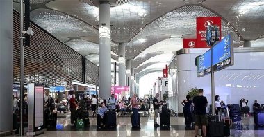 A view of the terminal of Istanbul Airport where the drug mule died, in Istanbul, Turkey, Dec. 15, 2020. (AA PHOTO)