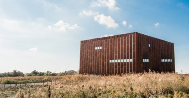 The exterior of the Troy Museum, Çanakkale, western Turkey, Dec. 18, 2019. (Photo by Murat Şengül) 