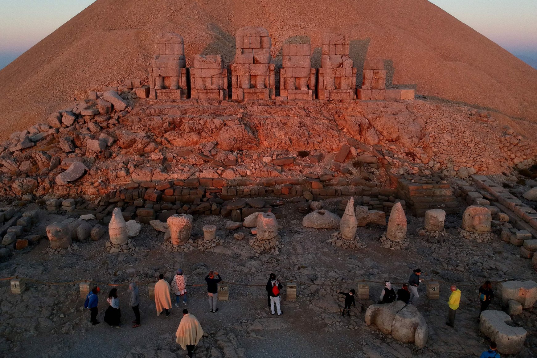 Sunrise, stargazing and massive stone heads at Turkey's Mt. Nemrut