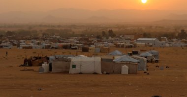 A general view of a camp for internally displaced people in Marib, Yemen, Sept. 9, 2021. (Reuters Photo)
