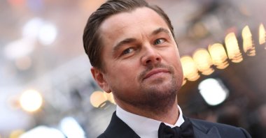 In this file photo, U.S. actor Leonardo DiCaprio arrives for the 92nd Oscars at the Dolby Theatre in Hollywood, California, U.S., on Feb. 9, 2020. (AFP Photo)