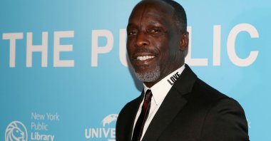 Actor Michael K. Williams arrives for the premiere of "The Public" at the New York Public Library in New York, U.S., April 1, 2019. (Reuters Photo)