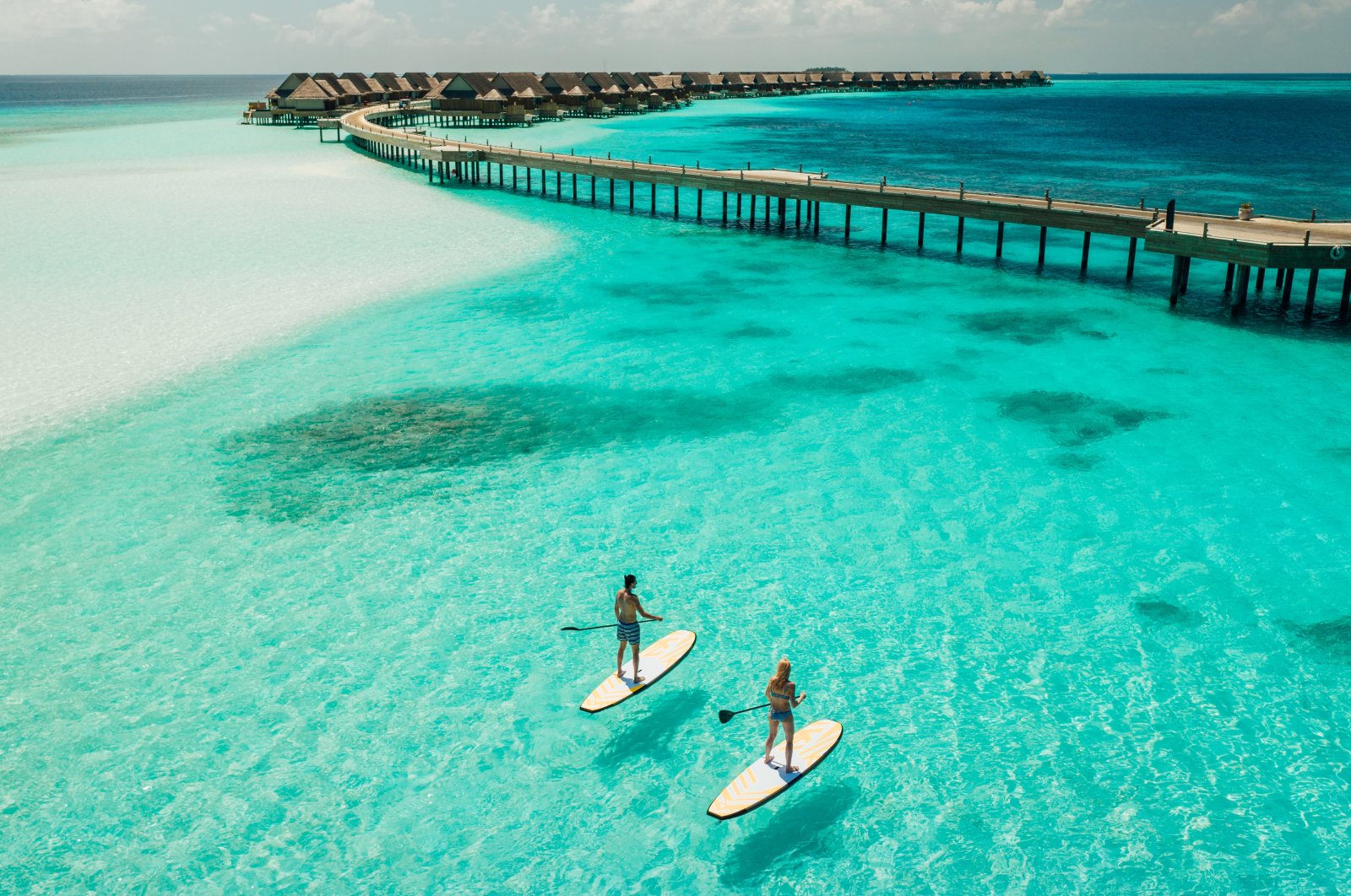 Pristine waters and silky smooth beaches, the Maldives is like a scene straight from paradise. (Photo courtesy of Joali Maldives)