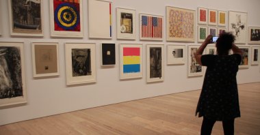 Jasper Johns will show new paintings and sculptures at the exhibitions. (DPA Photo) 