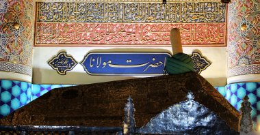 The tomb of Islam's great Mevlana Jalaladdin Rumi, in Konya, Turkey. (Shutterstock Photo)