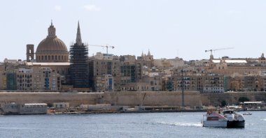 A general view of the Maltese capital Valletta, where many Turkish companies carry out construction projects, Oct. 1, 2021. (AA Photo)