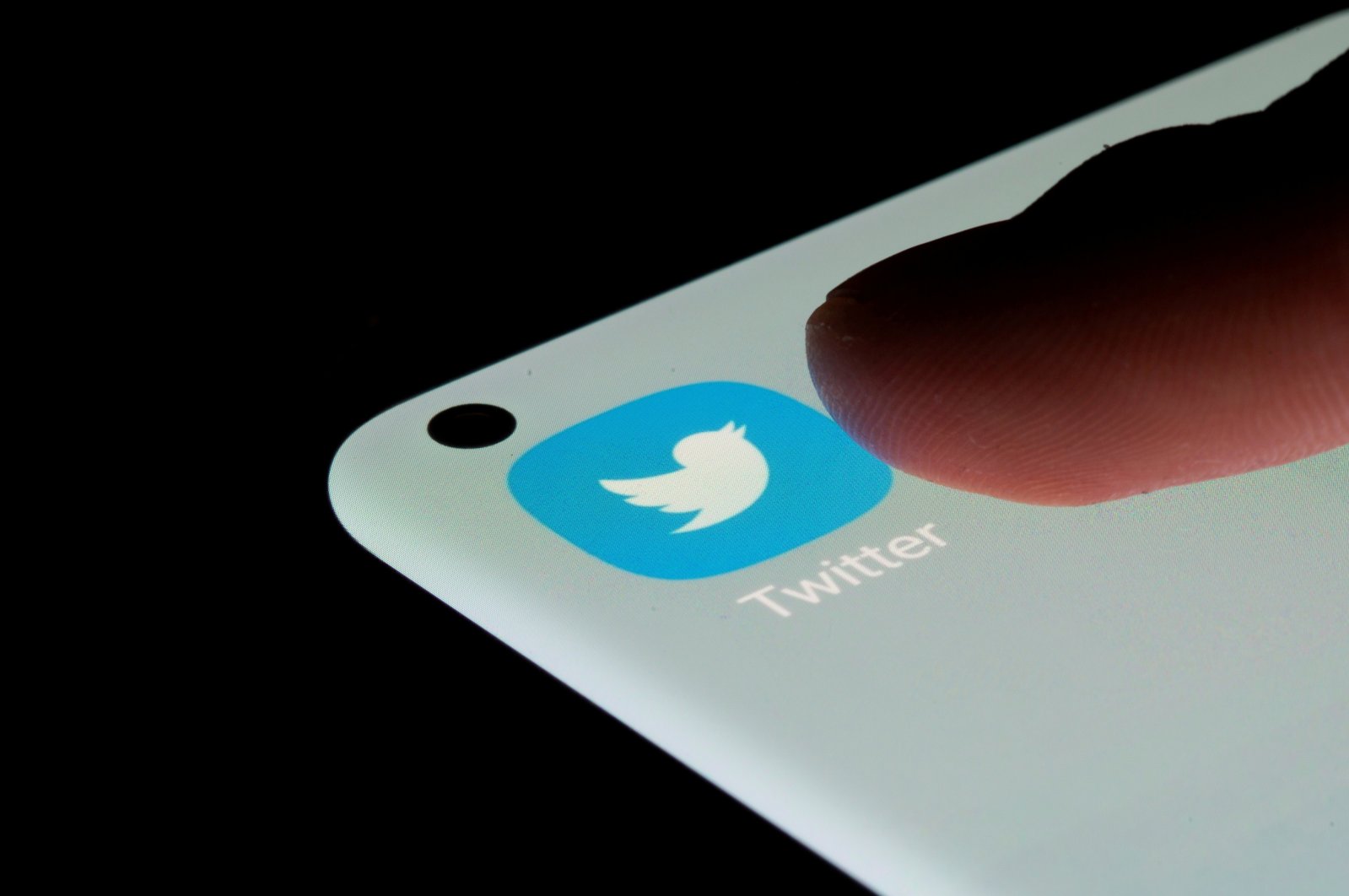 The Twitter app is seen on a smartphone in this illustration taken July 13, 2021. (Reuters Photo)