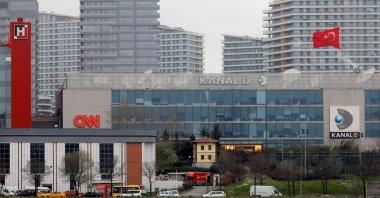 A media center that comprises Hürriyet newspaper and broadcasters CNN Türk and Kanal D is pictured in Istanbul, Turkey, March 22, 2018. (Reuters Photo)