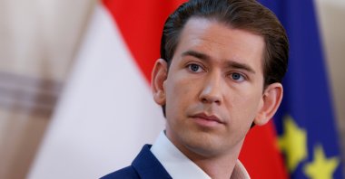 Austrian Chancellor Sebastian Kurz attends a news conference, as the spread of the COVID-19 pandemic continues, in Vienna, Austria, Sept. 8, 2021. (Reuters Photo)
