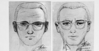 San Francisco police circulated this composite of the Bay Area's "Zodiac" killer. (Getty Images)