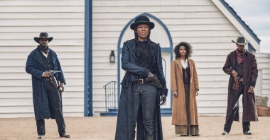 A still shot from “The Harder They Fall."