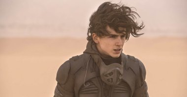 Timothee Chalamet as Paul in a still shot from "Dune." 