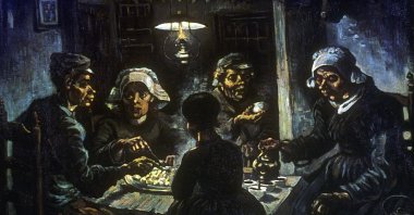 Iconic 19th-century artist Vincent Van Gogh's painting "The Potato Eaters." (Getty Images)