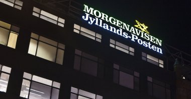 The Jyllands-Posten House in Copenhagen is seen in this September 27, 2009 file photo. (Reuters File Photo)