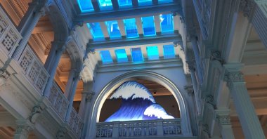 Scenery (2021) and (Water (2021), SALT Galata, Istanbul. (Photo by Matt Hanson) 