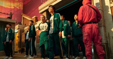 A scene of South Korea's "Squid Game," season one. (AFP photo/courtesy of Netflix)