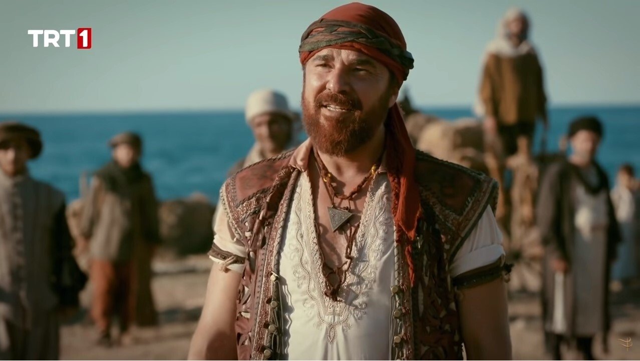 Actor Engin Altan Düzyatan as Oruç Reis in a still shot from "Barbaros: Sword of the Mediterranean."v