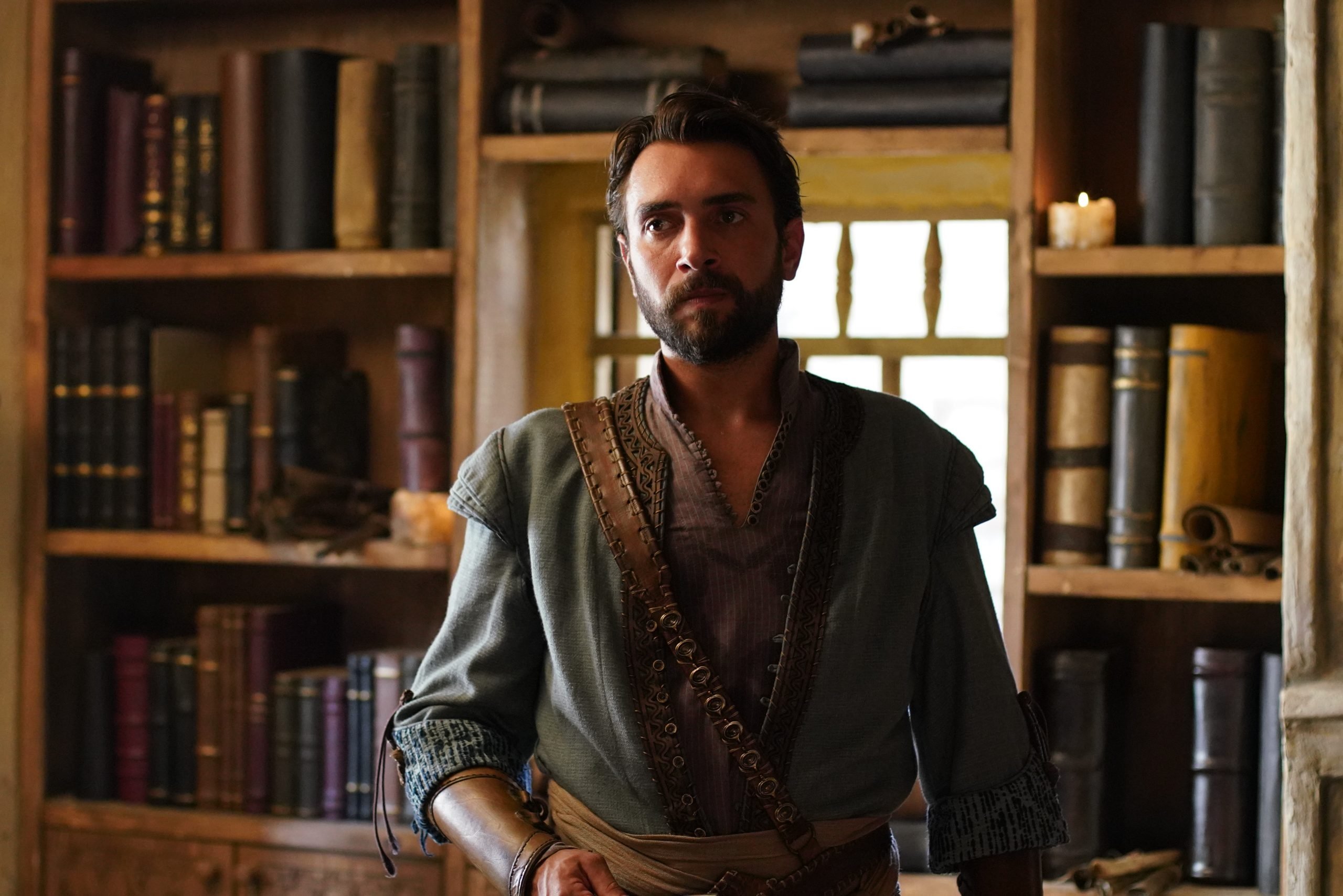 Actor Ulaş Tuna Astepe as Hızır Reis in a still shot from "Barbaros: Sword of the Mediterranean."