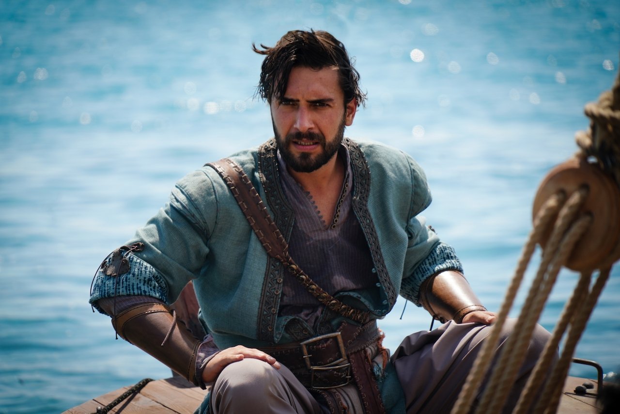 Actor Ulaş Tuna Astepe as Hızır Reis in a still shot from "Barbaros: Sword of the Mediterranean."