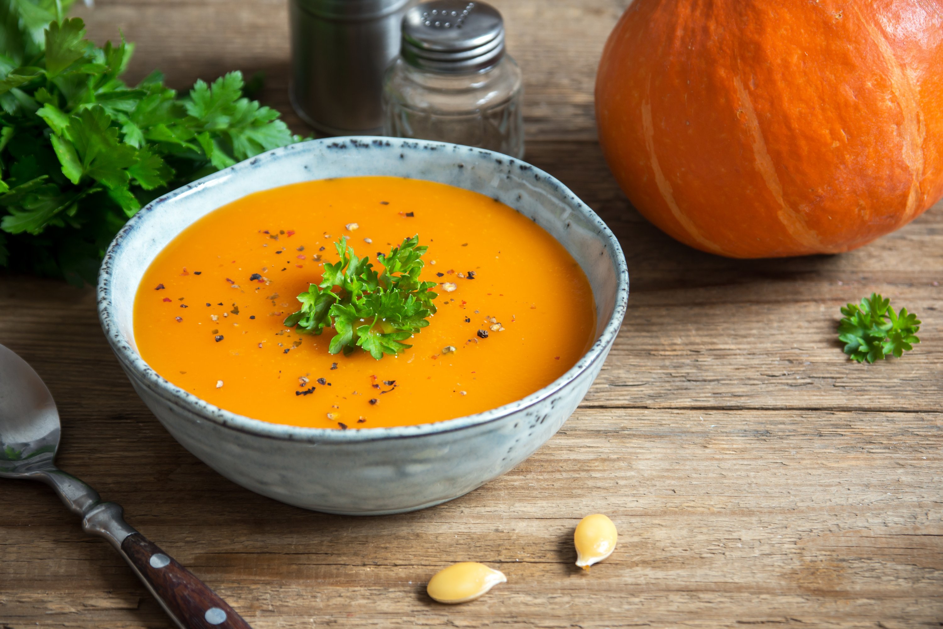 Pumpkin soup. (Shutterstock Photo) 